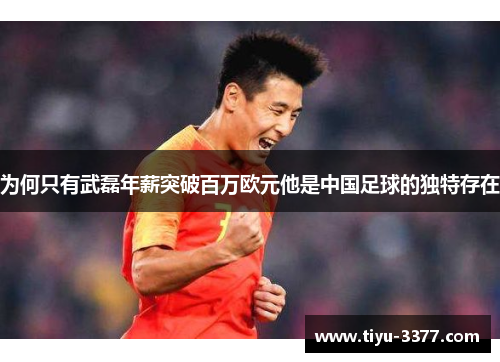 为何只有武磊年薪突破百万欧元他是中国足球的独特存在 为何只有武磊年薪突破百万欧元他是中国足球的独特存在