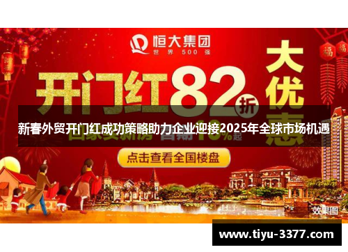 新春外贸开门红成功策略助力企业迎接2025年全球市场机遇 新春外贸开门红成功策略助力企业迎接2025年全球市场机遇