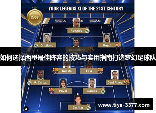 如何选择西甲最佳阵容的技巧与实用指南打造梦幻足球队 如何选择西甲最佳阵容的技巧与实用指南打造梦幻足球队